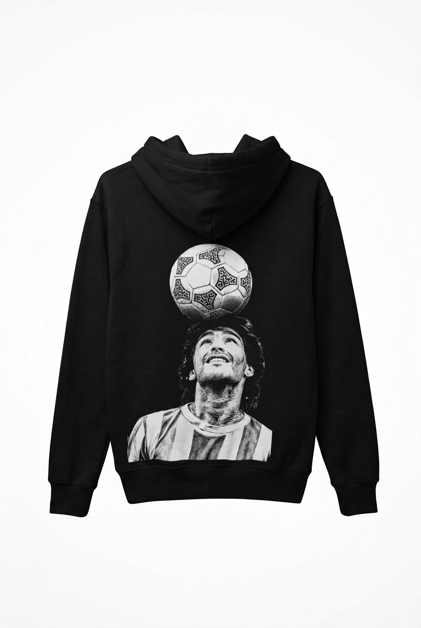 FELPA MARADONA “NON SARÒ MAI UN UOMO COMUNE”