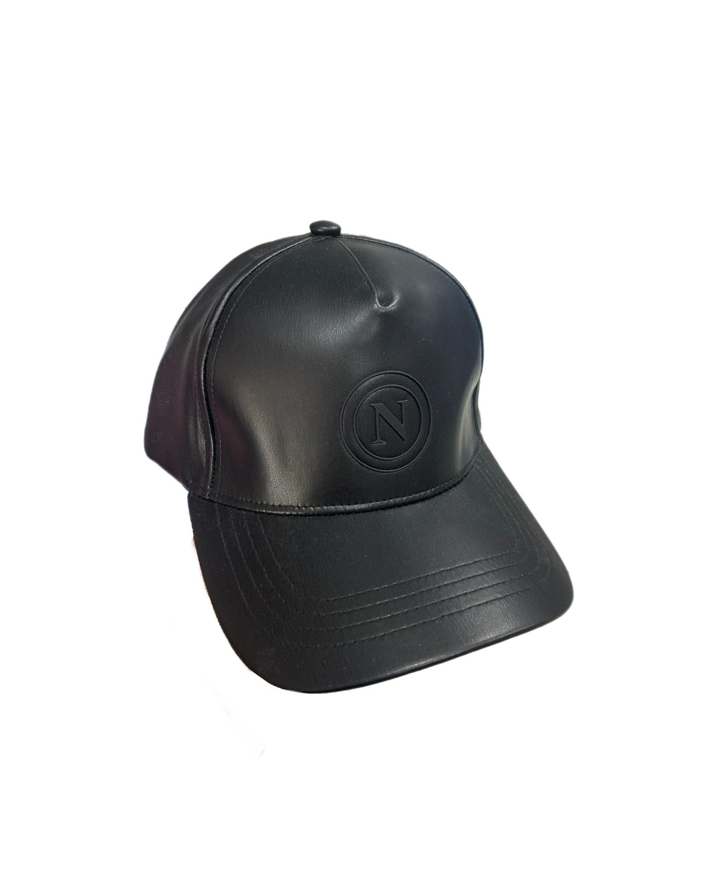 CAPPELLO OFFICIAL NAPOLI PELLE NERA