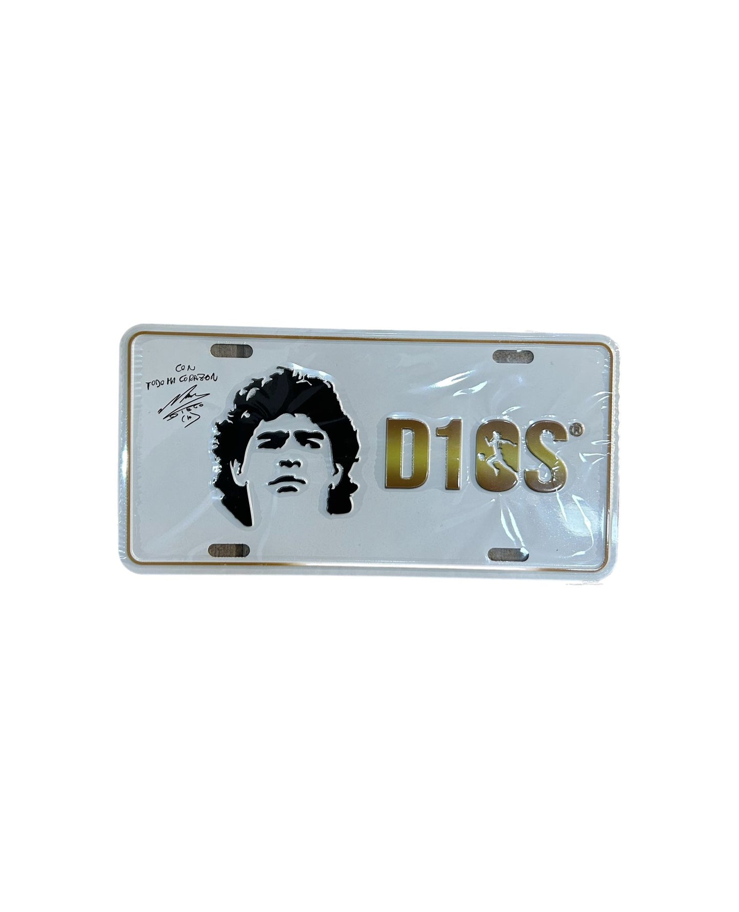 TARGA MARADONA D10S
