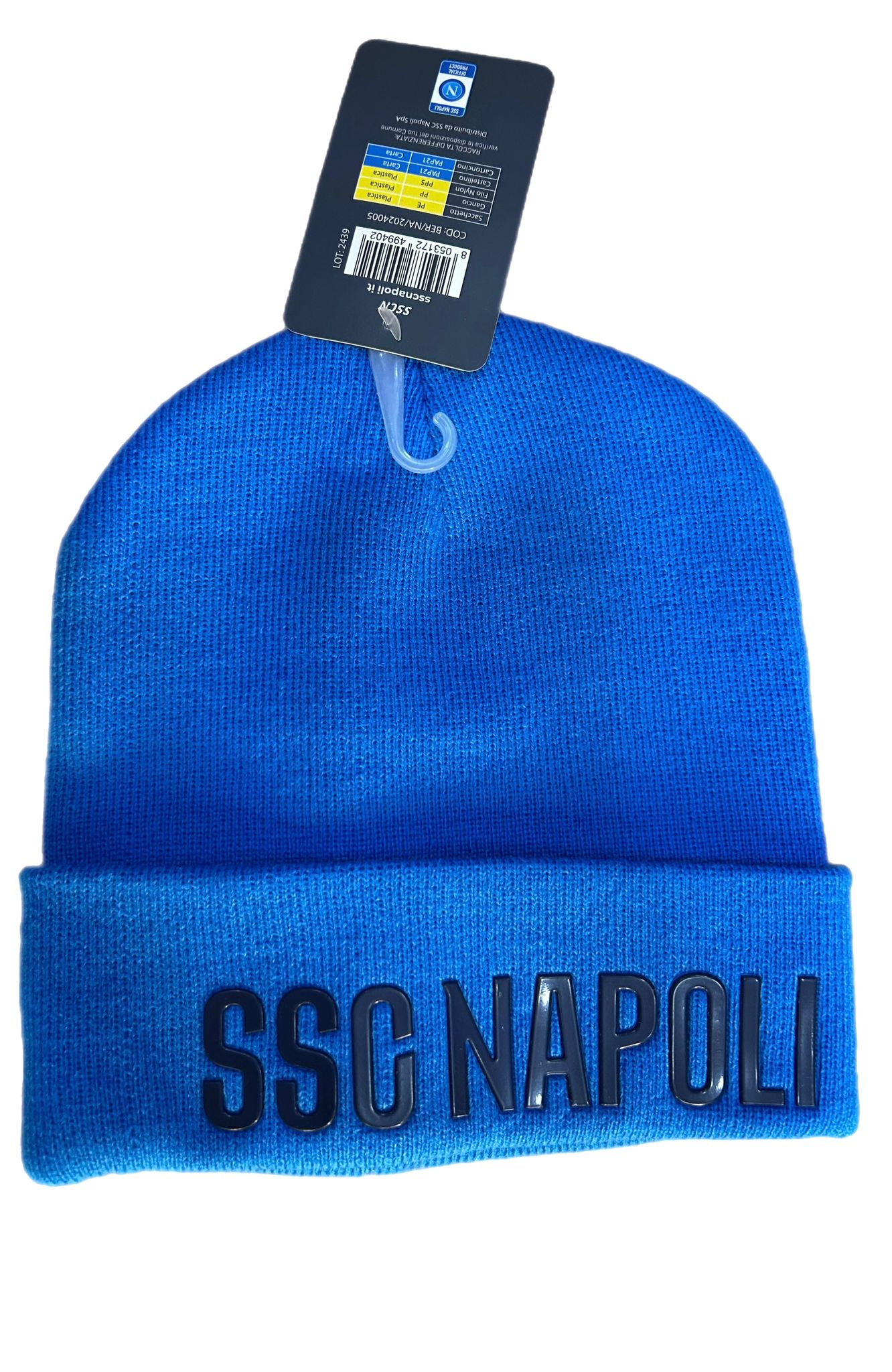 CAPPELLO SSC OFFICIAL NAPOLI AZZURRO