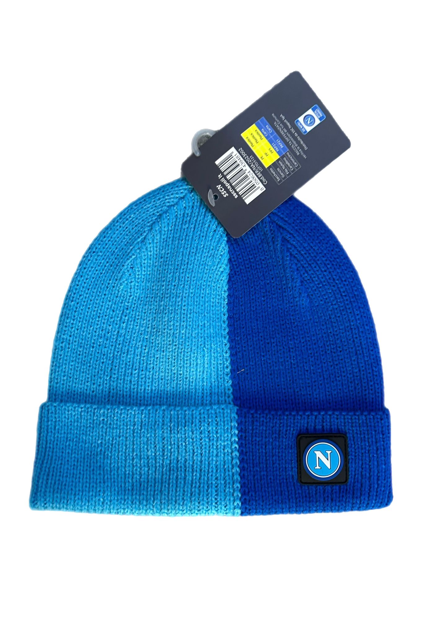 CAPPELLO LANA SSC OFFICIAL NAPOLI BLU AZZURRO