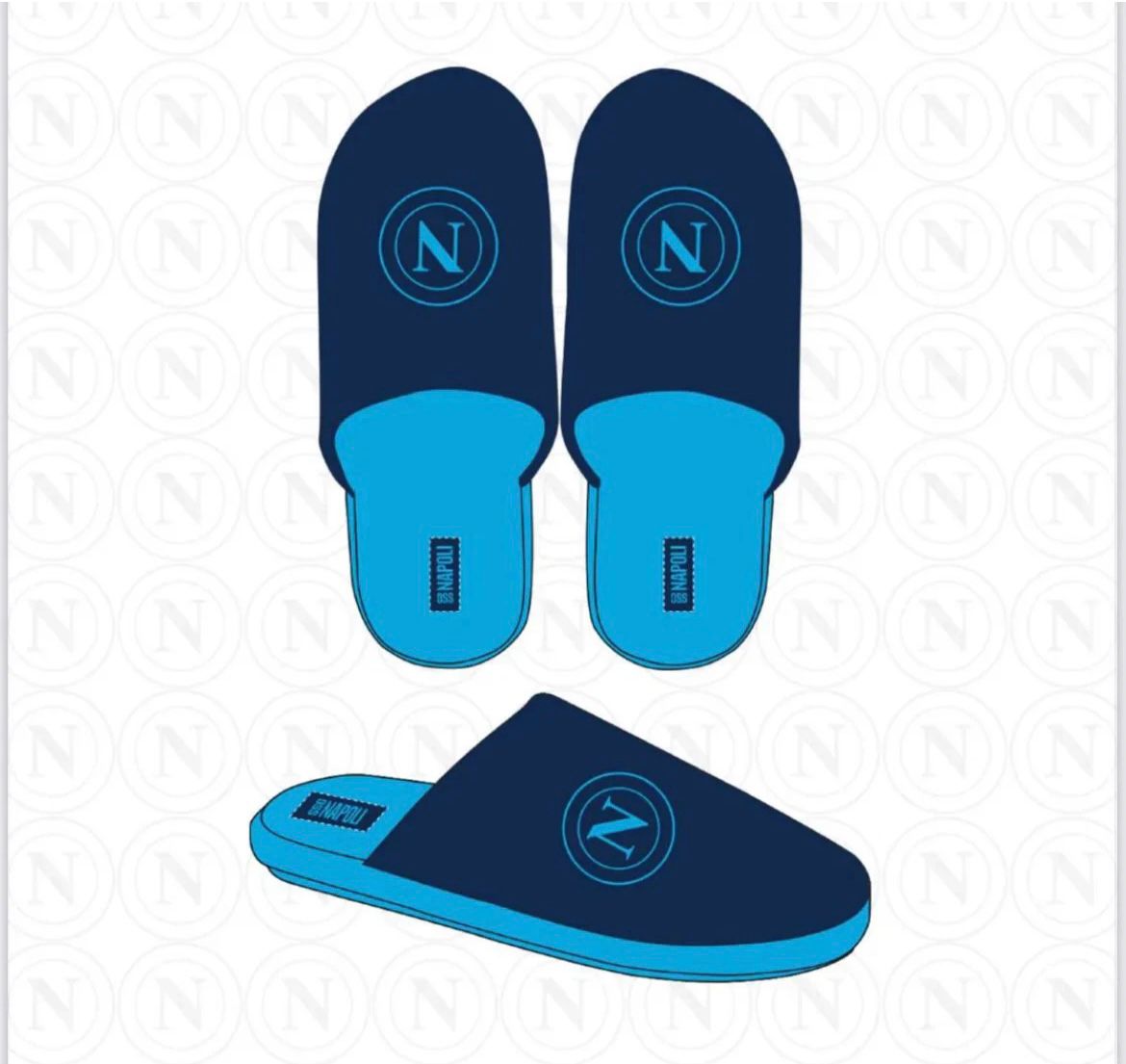 CIABATTE OFFICIAL SSC NAPOLI BLU