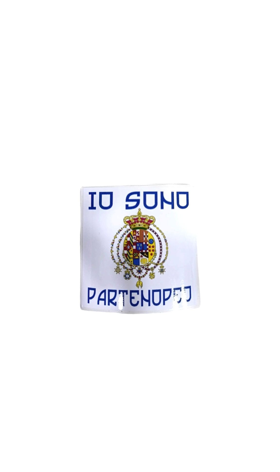 Adesivo" Io sono Partenopeo"