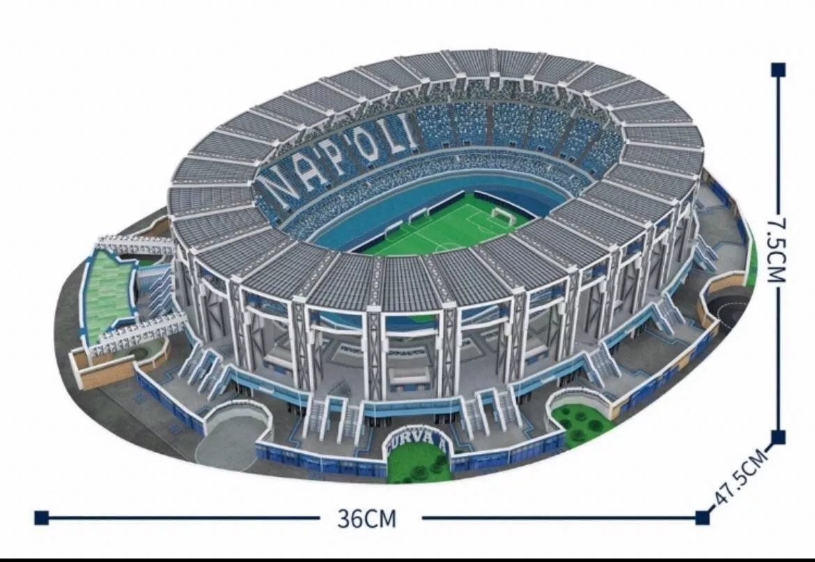 Stadio Maradona 3d da Costruire