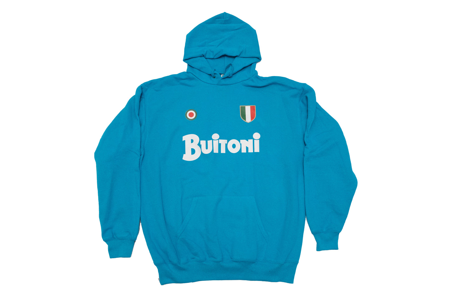 Felpa Buitoni Azzurra 10 Maradona