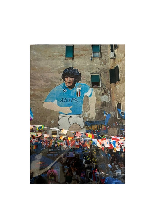 Quadro Murales Maradona Quartieri Spagnoli