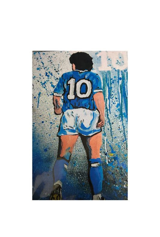 Quadro Maradona Napoli 2