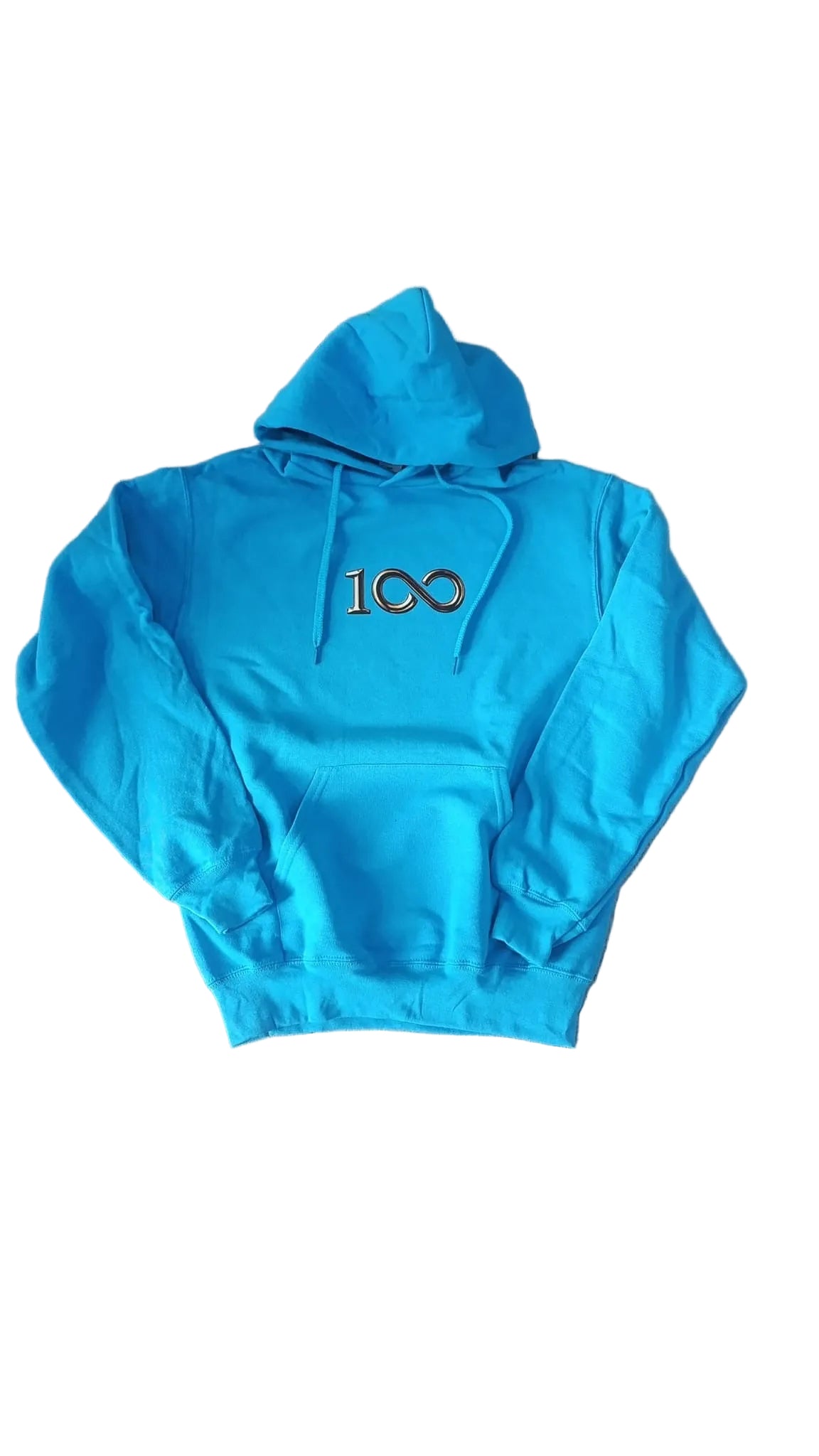 Felpa Centenario “100” azzurra