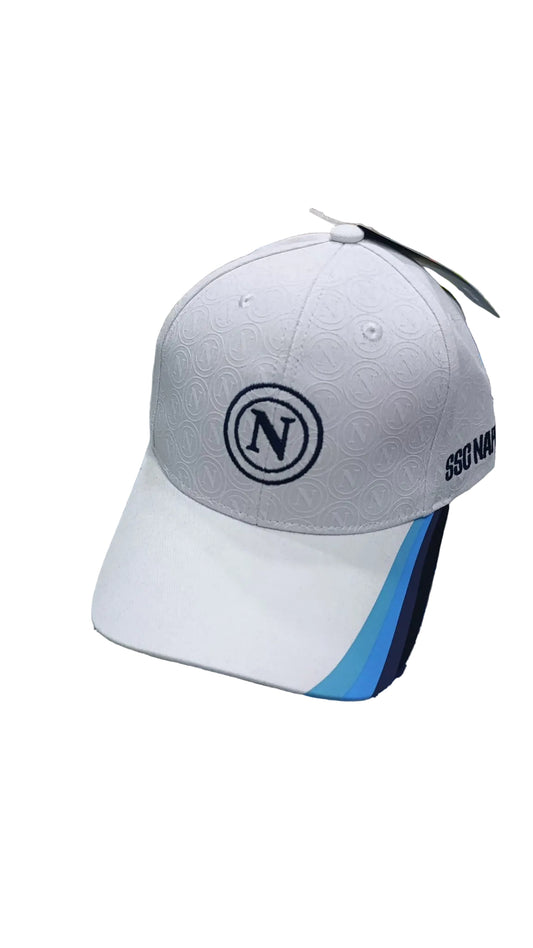 CAPPELLO OFFICIAL NAPOLI BIANCO E BLU