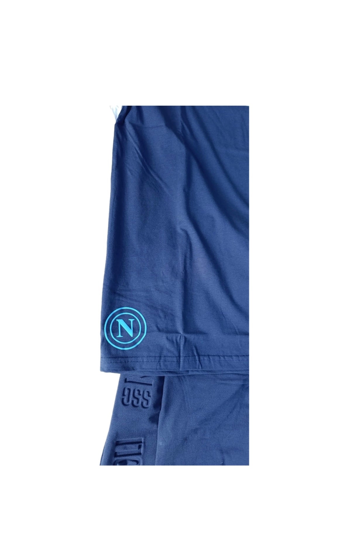 COMPLETO ESTIVO SSC NAPOLI ORIGINALE BLU