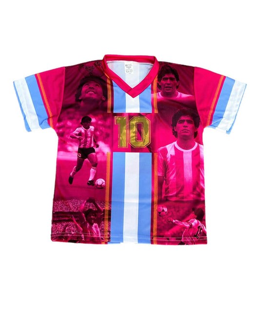 Maglia Argentina Maradona Rossa