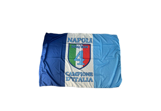 BANDIERA "NAPOLI CAMPIONE D'ITALIA "