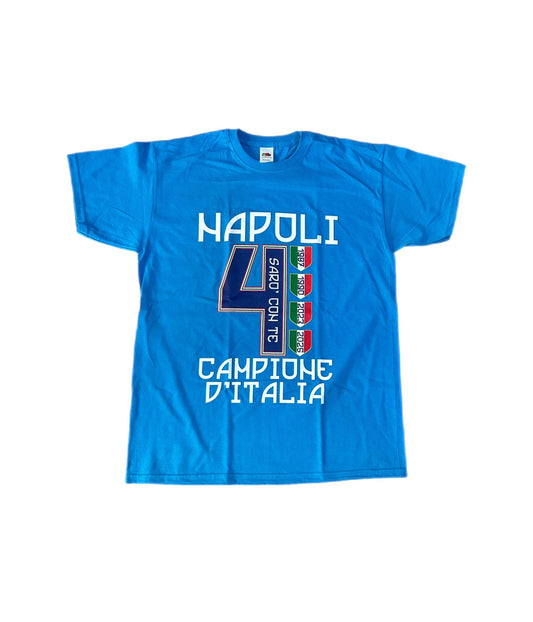 T-SHIRT "NAPOLI CAMPIONE D'ITALIA "