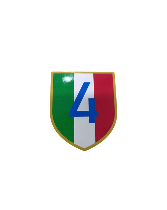 ADESIVO 4° SCUDETTO