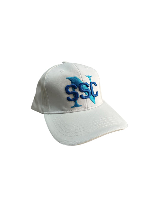 CAPPELLO NAPOLI NAPOLI OFFICIAL BIANCO "N" AZZURRA