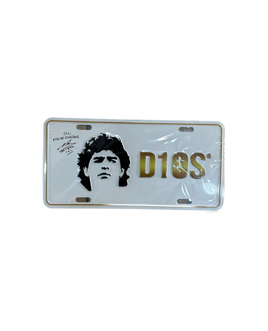 TARGA MARADONA D10S