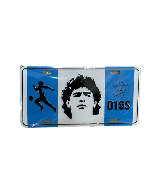 TARGA MARADONA D10S 4