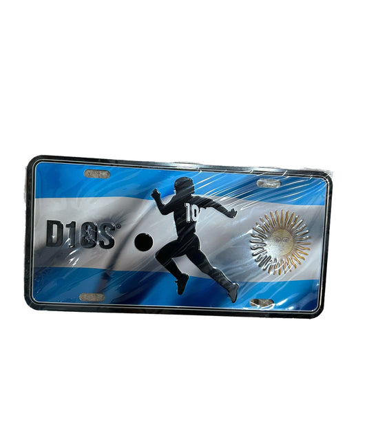 TARGA MARADONA D10S 3