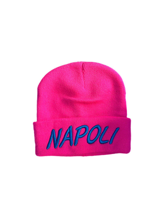 Cappello di Lana Napoli Rosa