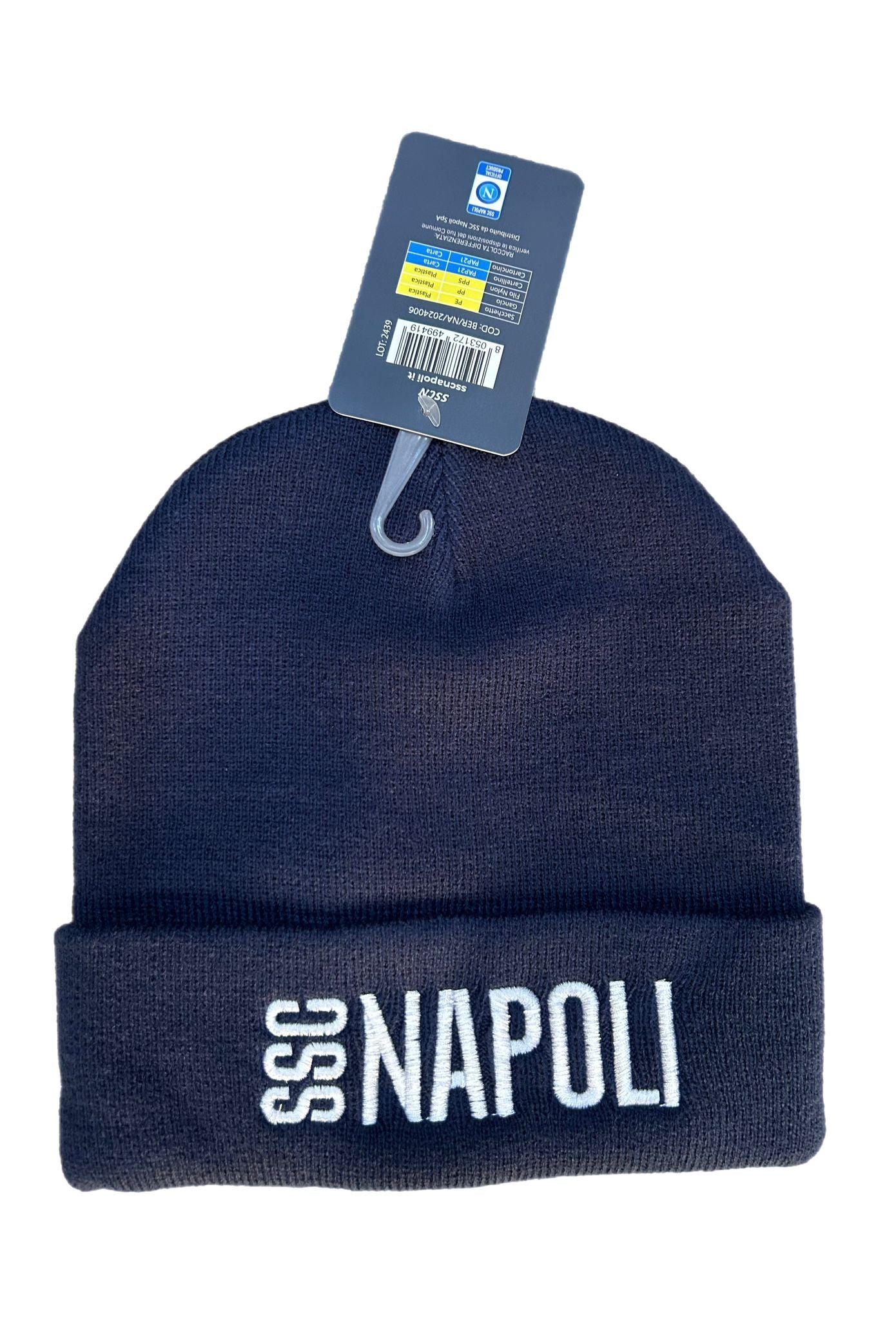 CAPPELLO SSC NAPOLI OFFICIAL BLU