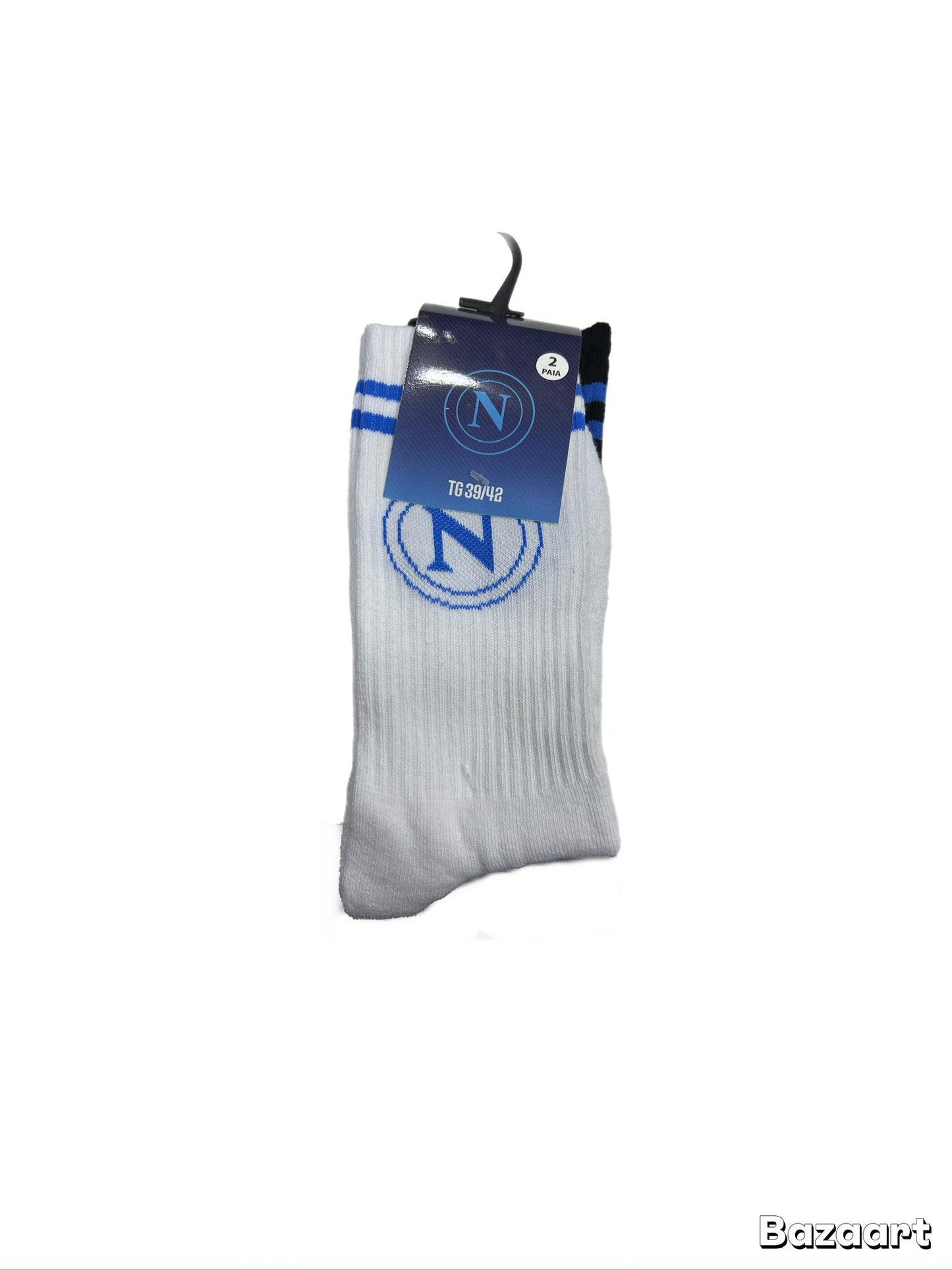 CALZINI OFFICIAL SSC NAPOLI BIANCO/NERO