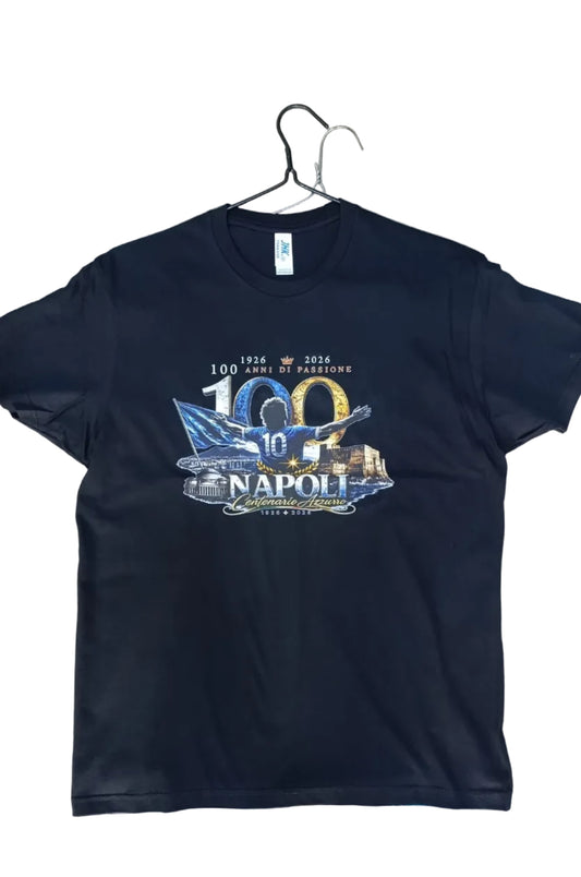 T-SHIRT CENTENARIO NERA