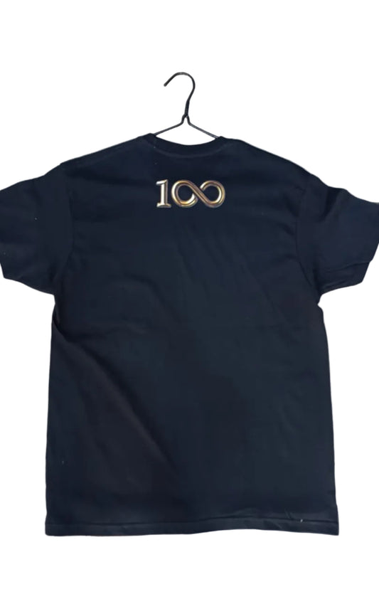 T-SHIRT “PE CIENT’ANNI” NERA