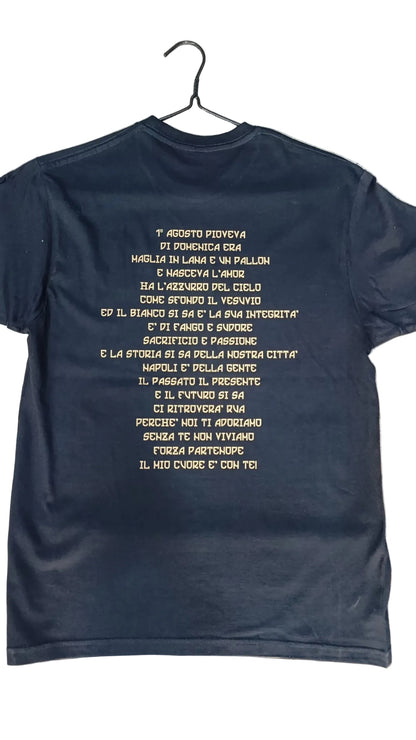 T-SHIRT 100 ANNI CORO NERA