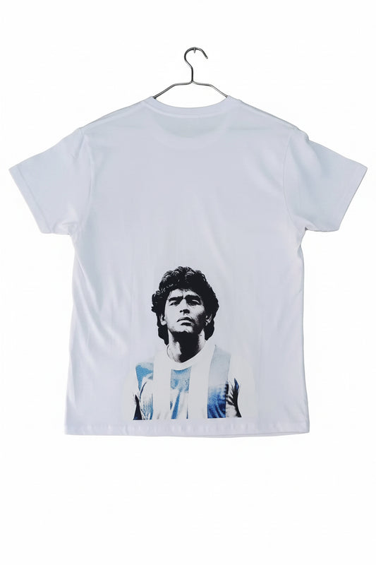 T-SHIRT MARADONA “TE QUIERO DIEGO” BIANCA