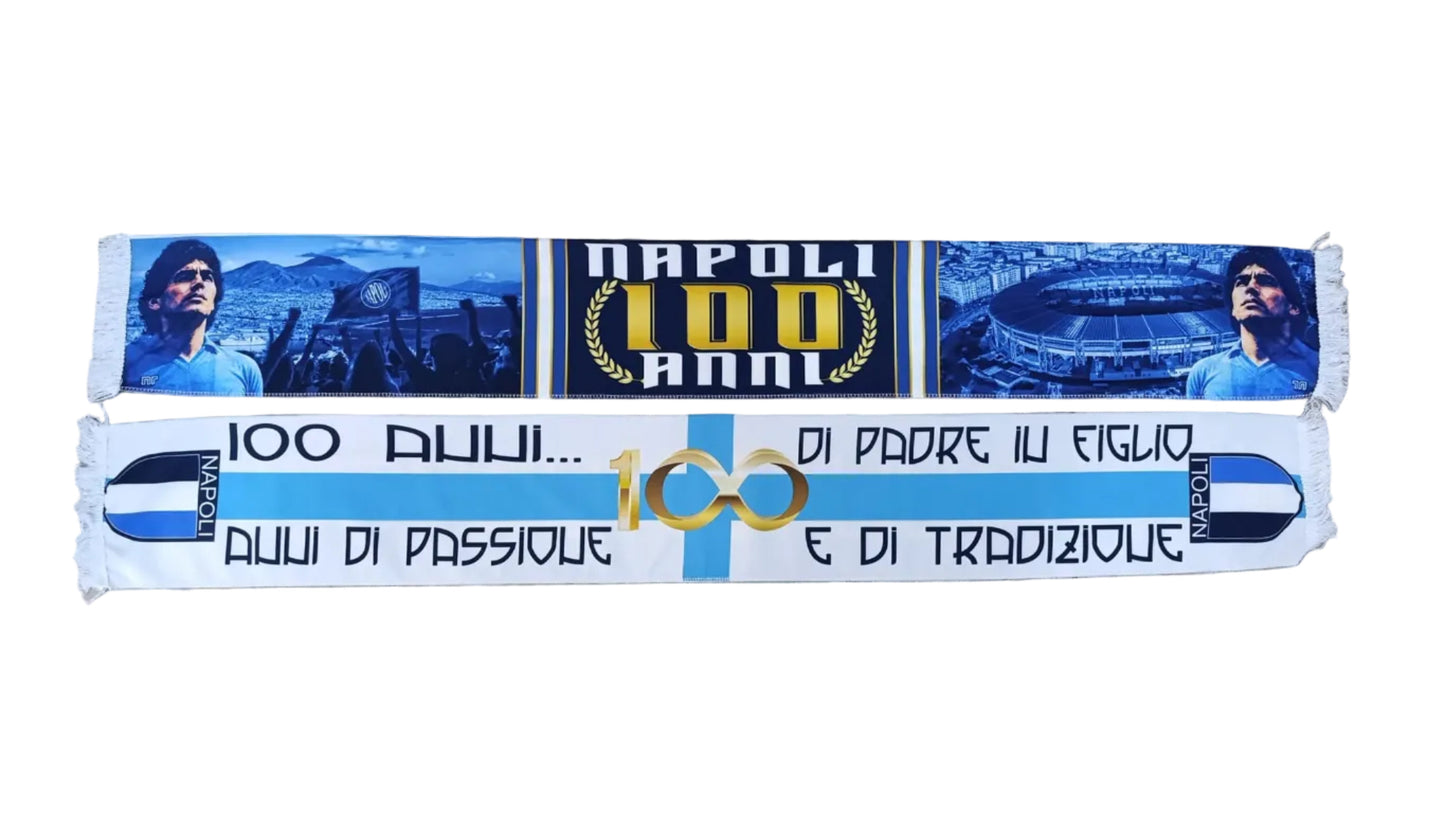 SCIARPA “NAPOLI 100 ANNI” IN ACETATO