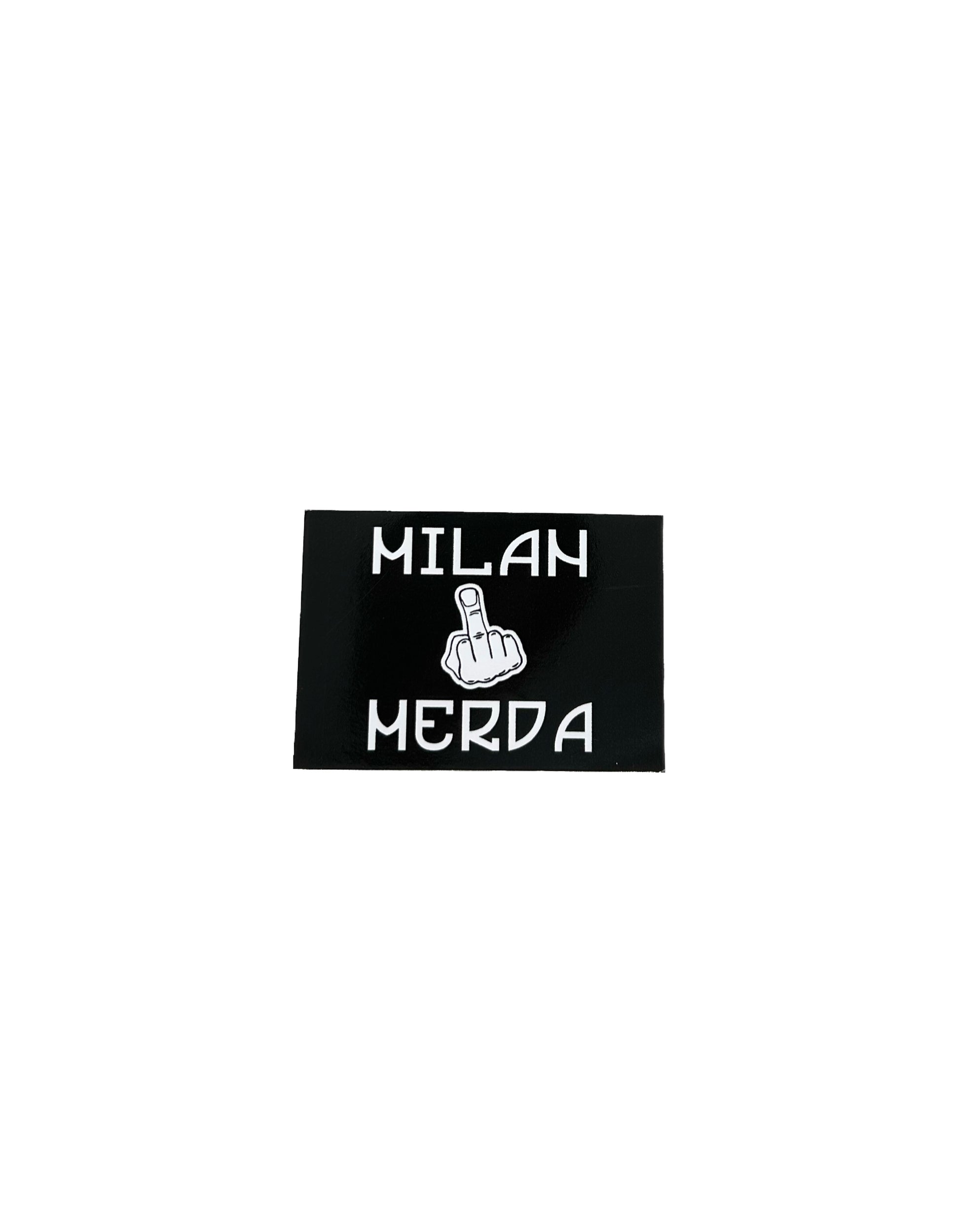 ADESIVO MILAN MERDA – forza napoli shop